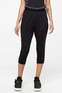 Grant Cropped Lounge Black
