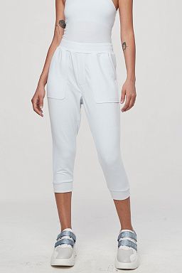 Grant Cropped Lounge Illusion Blue
