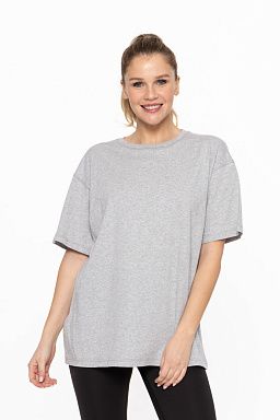 Organic Cotton Boyfriend Heather grey