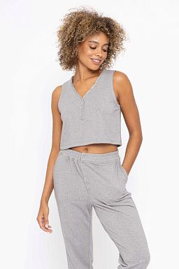 Serene Chic Tencel Heather grey