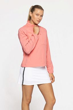 Velocity Mock Neck Running Watermelon